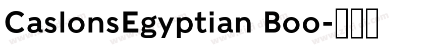 CaslonsEgyptian Boo字体转换 CaslonsEgyptian Boo字体转换